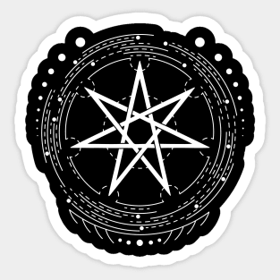 Faery Star | Setogram | Pagan Symbol Sticker